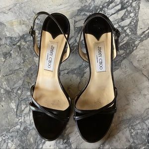 Jimmy Choo Black Heels Sz 39